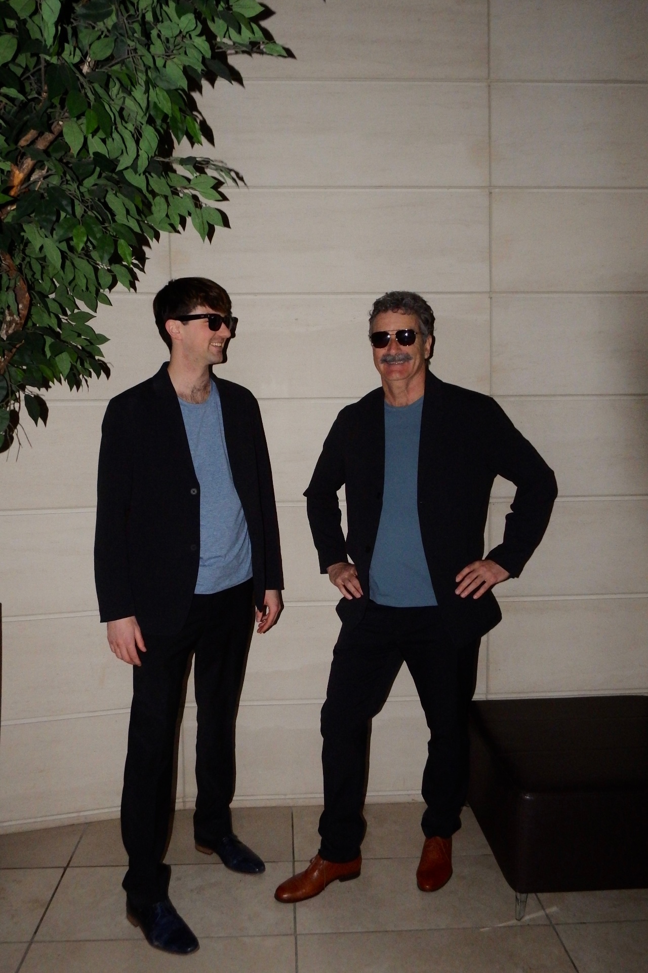 Gordon and Jarod Smith — with shades
